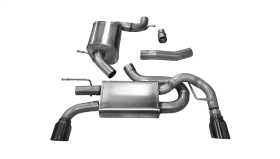 Touring Cat-Back Exhaust System 14491BLK